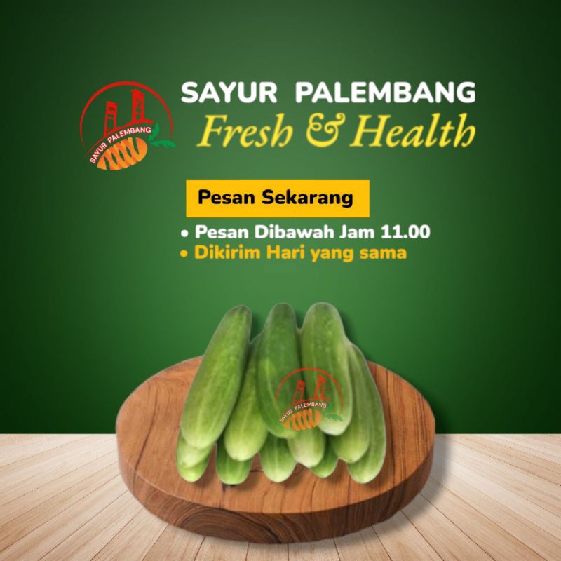 

Timun Segar 1KG - Sayur Palembang