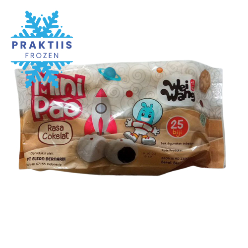

WEIWANG MINIPAO ISI COKLAT 440GR ISI 23 PLUS 2