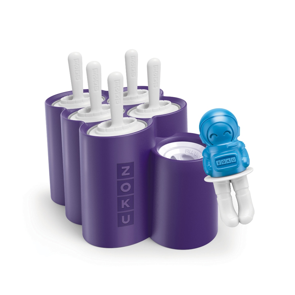 Zoku Space Pop Mold -  Cetakan Es Krim Karakter - Cetakan Es Krim Bentuk Space - Cetakan Es Krim Sil