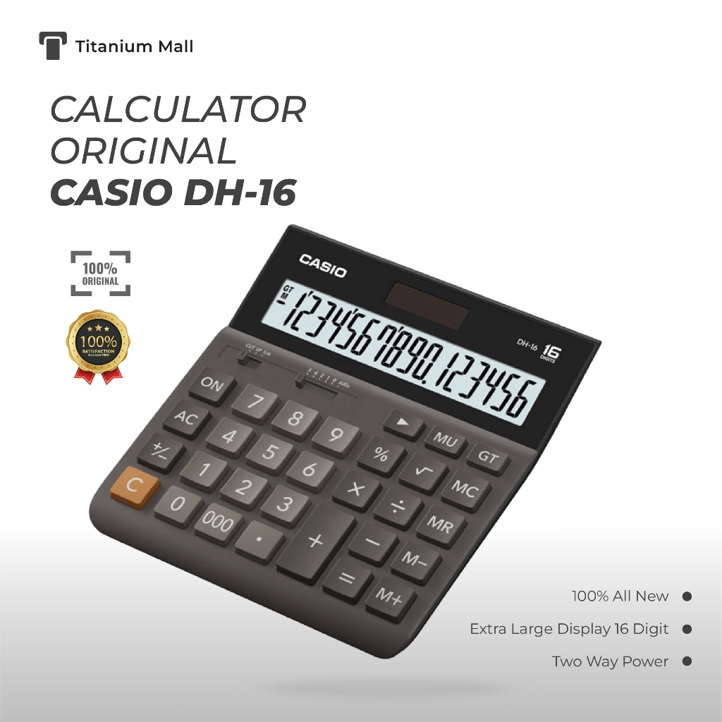 

Kalkulator Casio DH-16 Original kalkulator