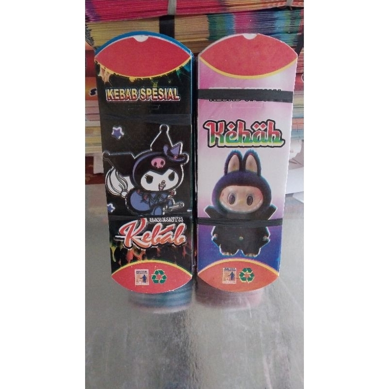 

kemasan Kebab mini evory terbaru 100 picis