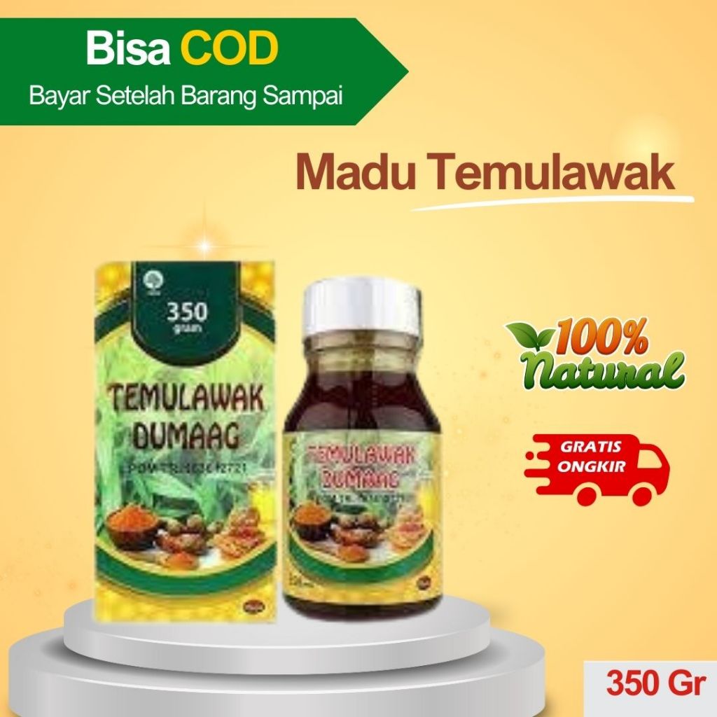 

Madu Temulawak Kharisma untuk meringankan gangguan lambung seperti perut kembung dan mual -350 gram