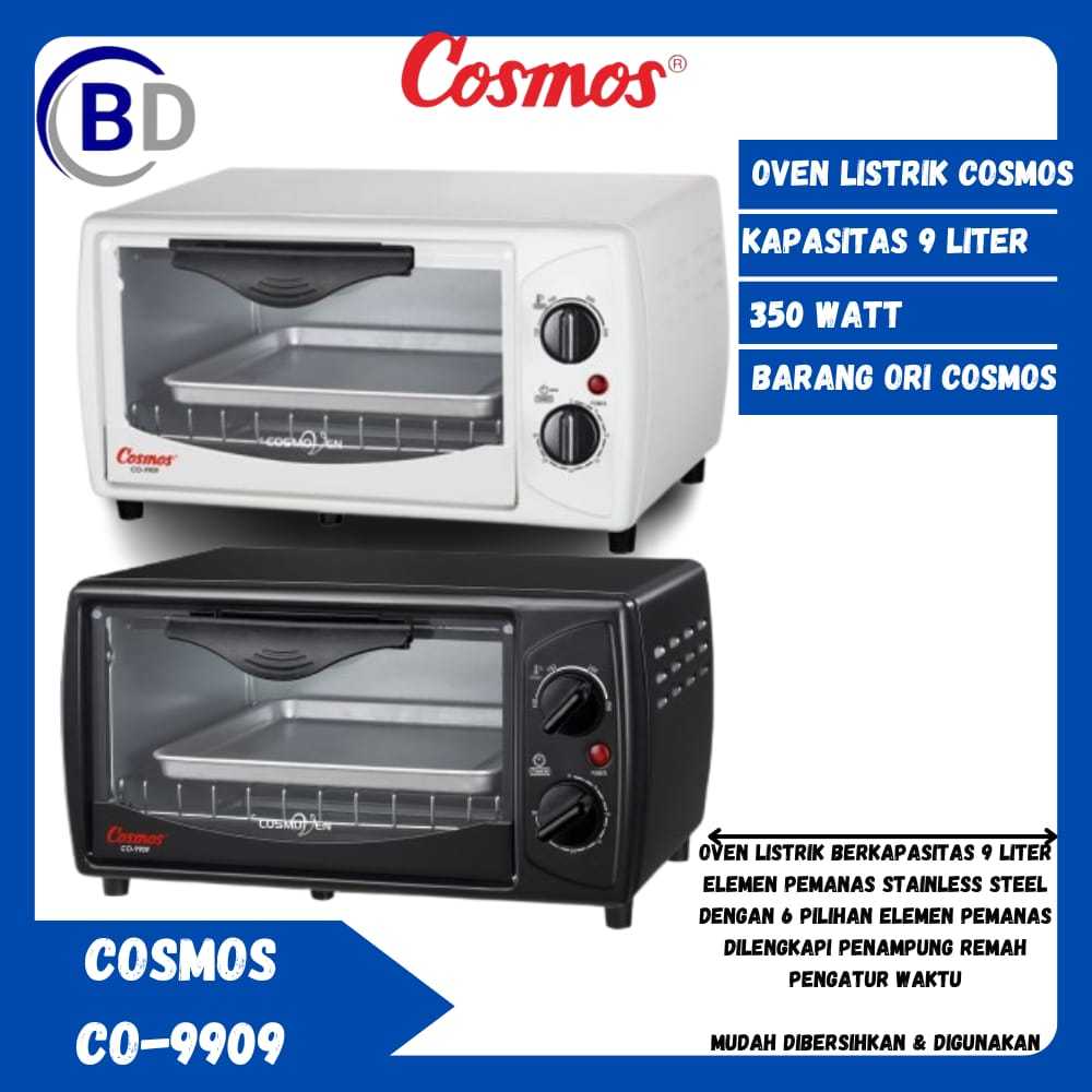 Oven Cosmos Oven Listrik 9 Liter CO 9909W