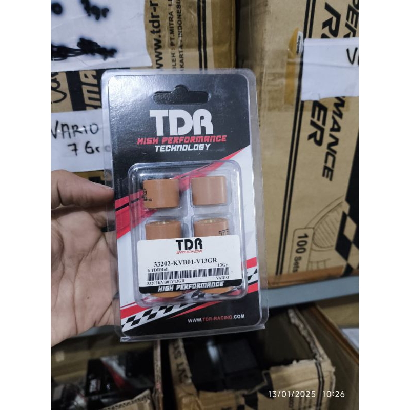Roller TDR Vario 110/beat fi Scoopy beat 2020 13 gram
