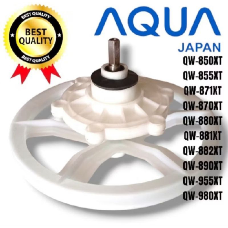 GEAR BOX MESIN CUCI AQUA QW-890XT MESIN CUCI AQUA SANYO 2 TABUNG