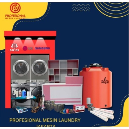 PAKET USAHA LAUNDRY TERIMA BERES SAMSUNG 16KG LG GIANT MAX 15KG - PML JAKARTA
