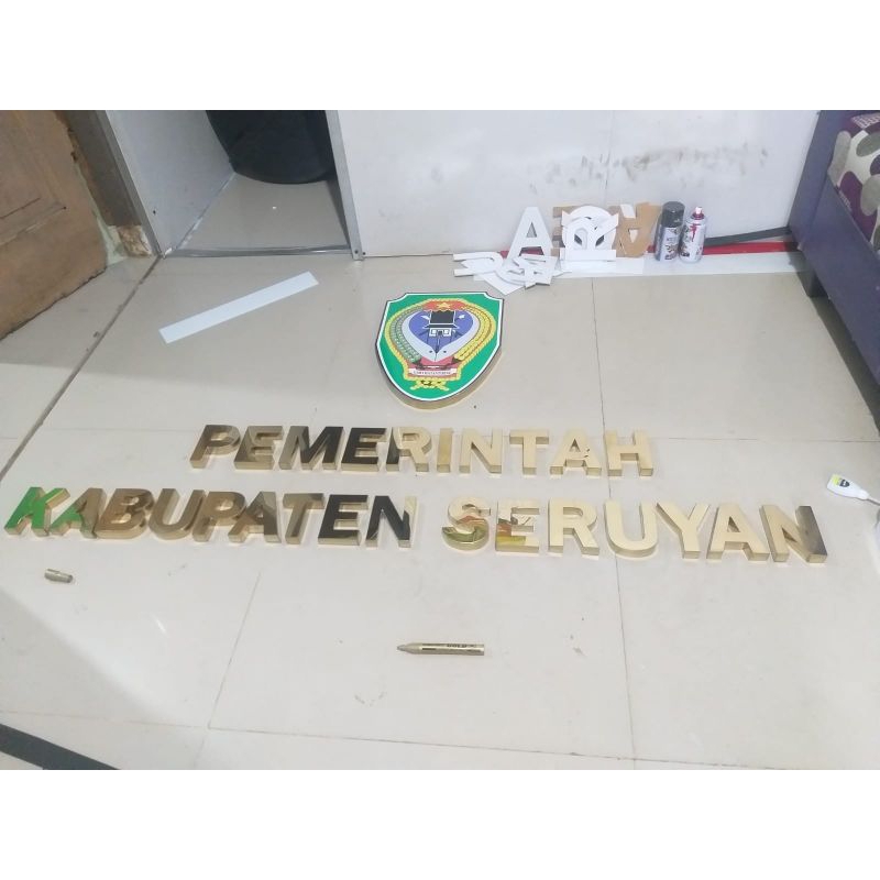 HURUF TIMBUL STAINLESS