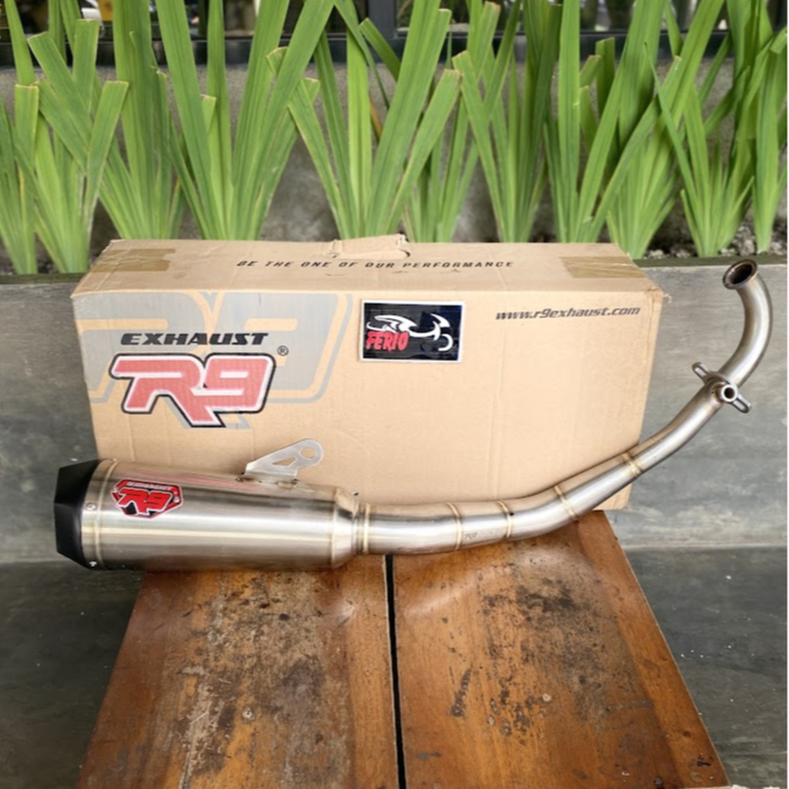 Knalpot R9 New ALPHA Adv 160 FULL SYSTEM