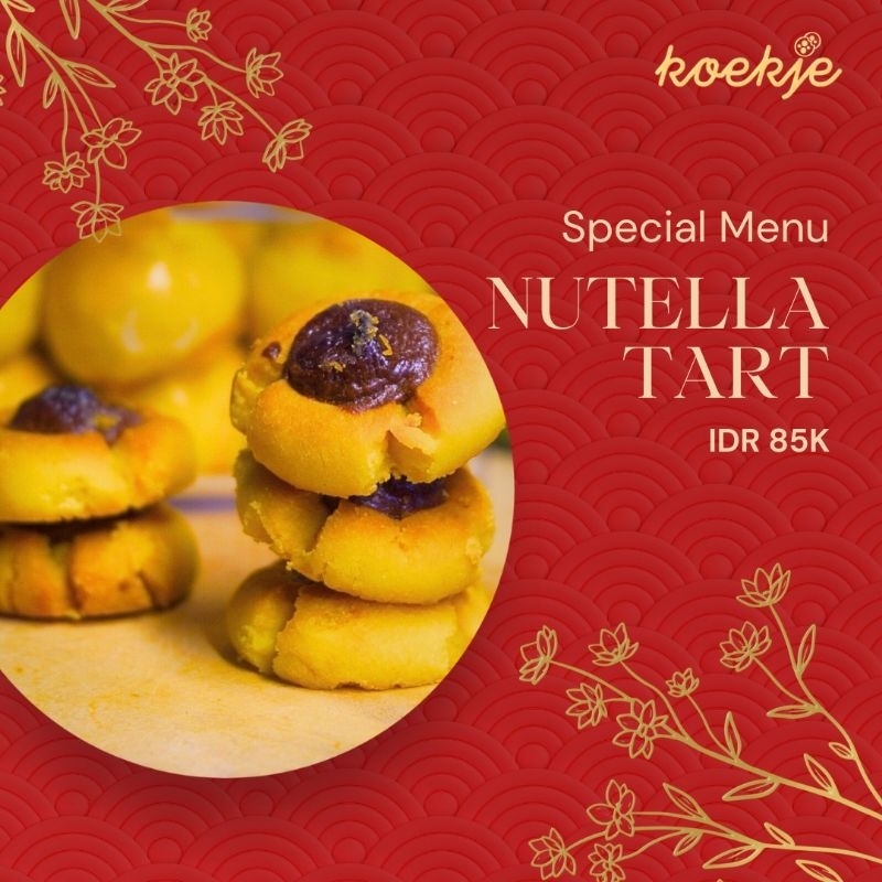

[Pre - Order] Koekje.Jkt - Chinese Hampers | Nutella Tart