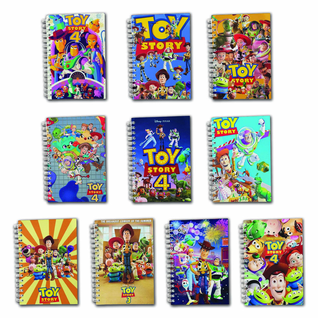 

Note Book Spiral Large (10 cm X 14 cm) Edisi Toy Story #2 / Notebook A6 Custom / Seminar Kit Surabaya