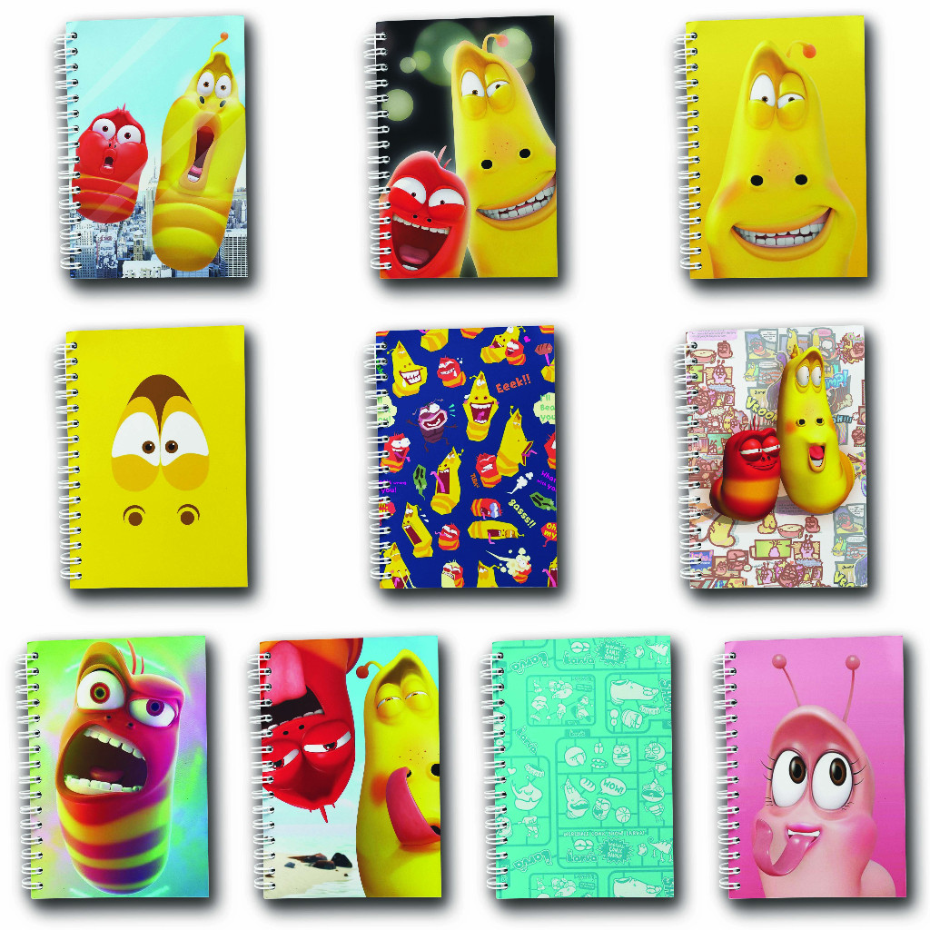 

Note Book Spiral Large (10 cm X 14 cm) Edisi Larva / Notebook A6 Custom / Seminar Kit Surabaya
