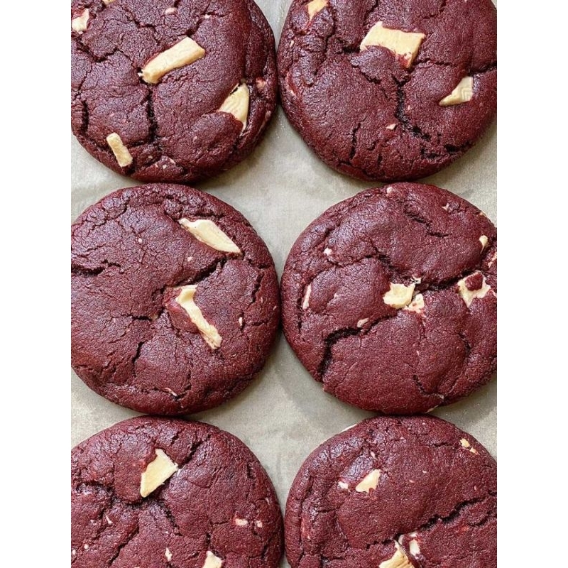

REDVELVET COOKIES - SOFT COOKIES - COOKIES HOMEMADE - COOKIES