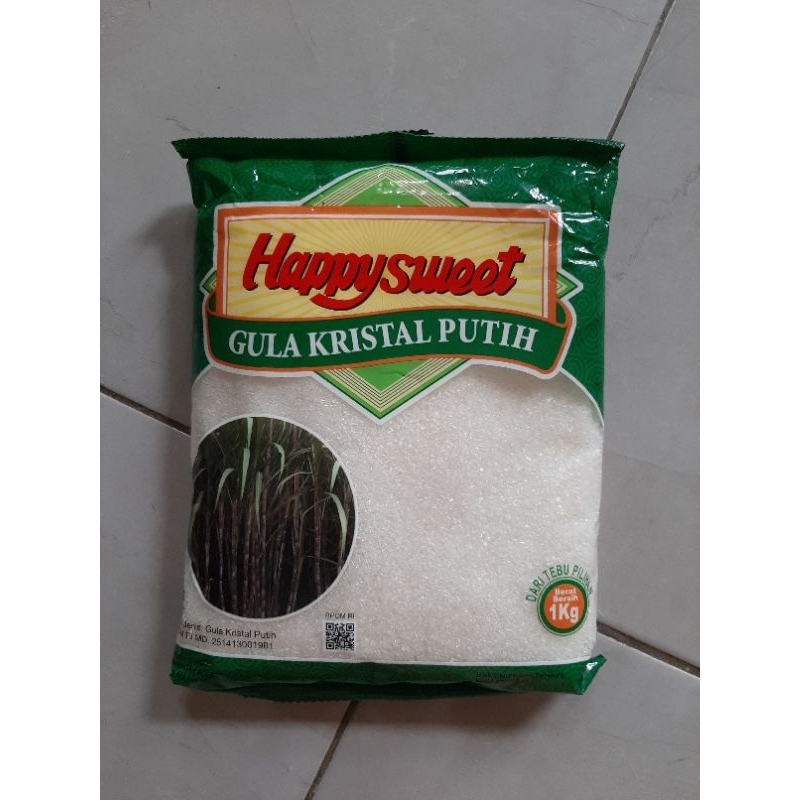 

gula 1 kg premium (Happysweet)