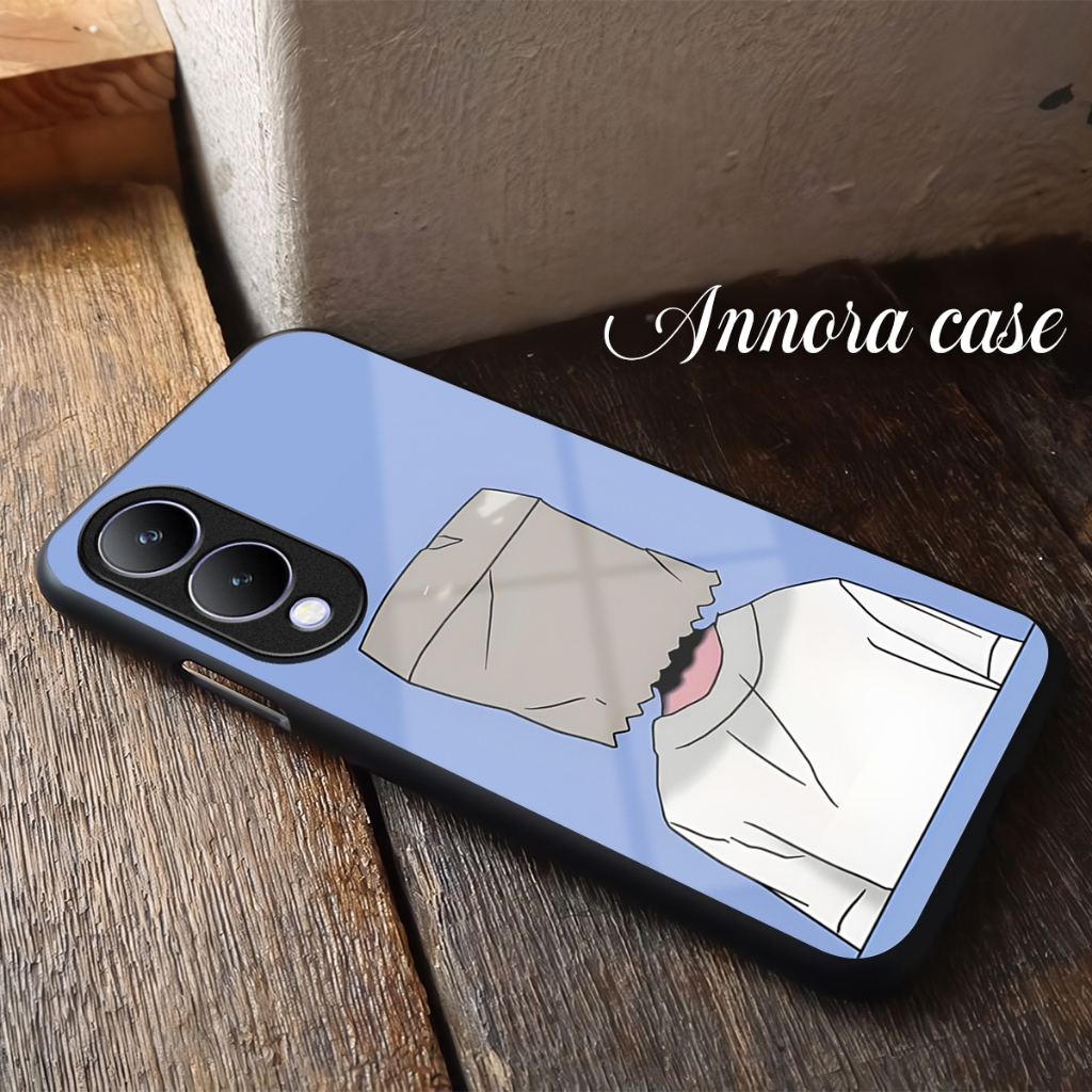 Softcase Glass Vivo Y17s - Case Glossy Keren - Softcase Import Casing Hp Vivo - Bisa Untuk Vivo Y17s