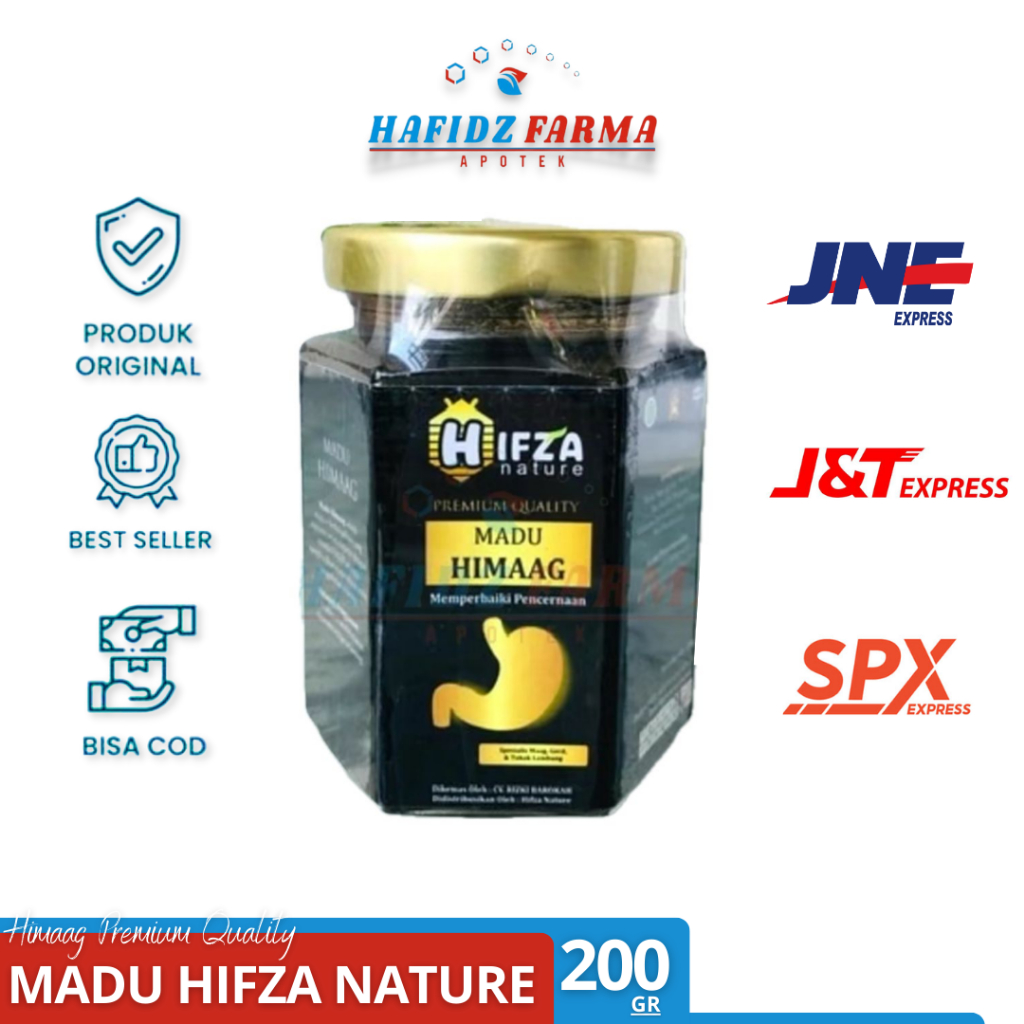 

Hifza Nature Himaag | Madu Untuk Lambung dan Maag 200 gr - Apotek Hafidz Farma