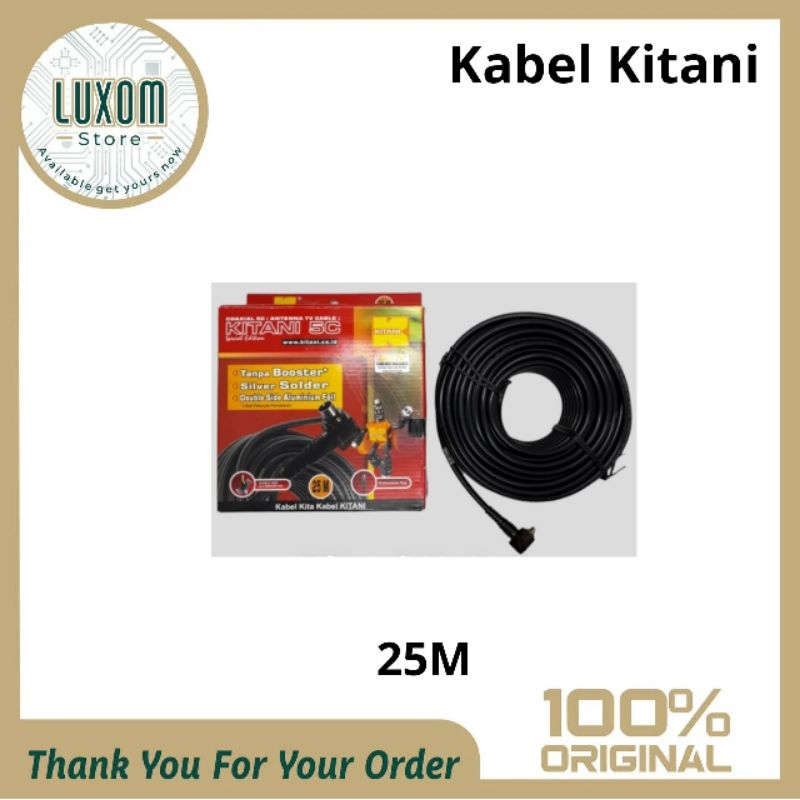 Kabel Kitani 25M/Kabel antena/Kabel/Kabel Kitani/25M