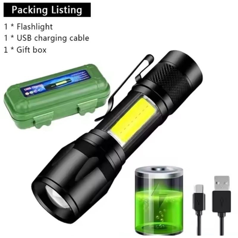 senter mini swat COB + XPE LED