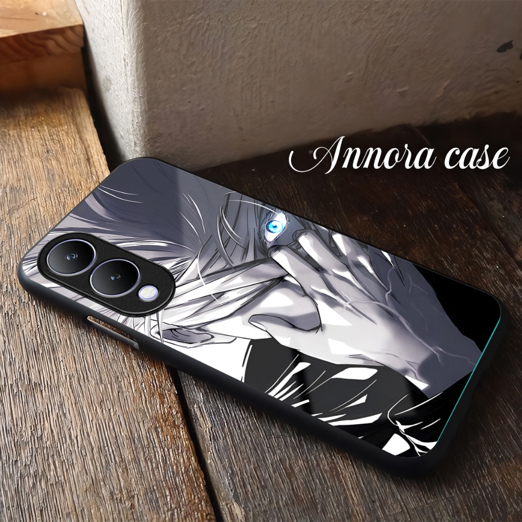 Softcase Glass Vivo Y17s - Case Glossy Keren - Softcase Import Casing Hp Vivo - Bisa Untuk Vivo Y17s