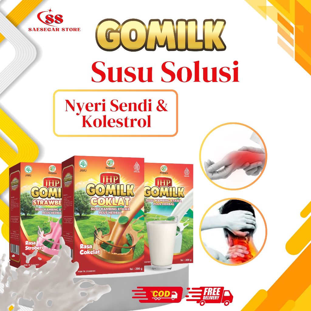 

[GOMILK Free MADU] Susu Kambing Etawa Oryginal Atasi Nyeri Sendi Menambah BB, Asma Etawaku Etawalin