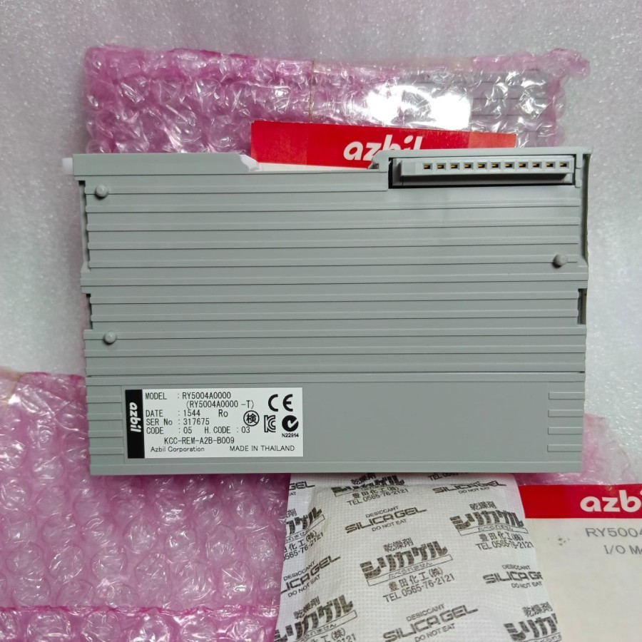 AZBIL RY5004A Azbil Yamatake RY5004A0000 I/O MODULE (AI) AZBIL KCC-REM-A2B-B009 ORIGINAL YAMATAKE AZ