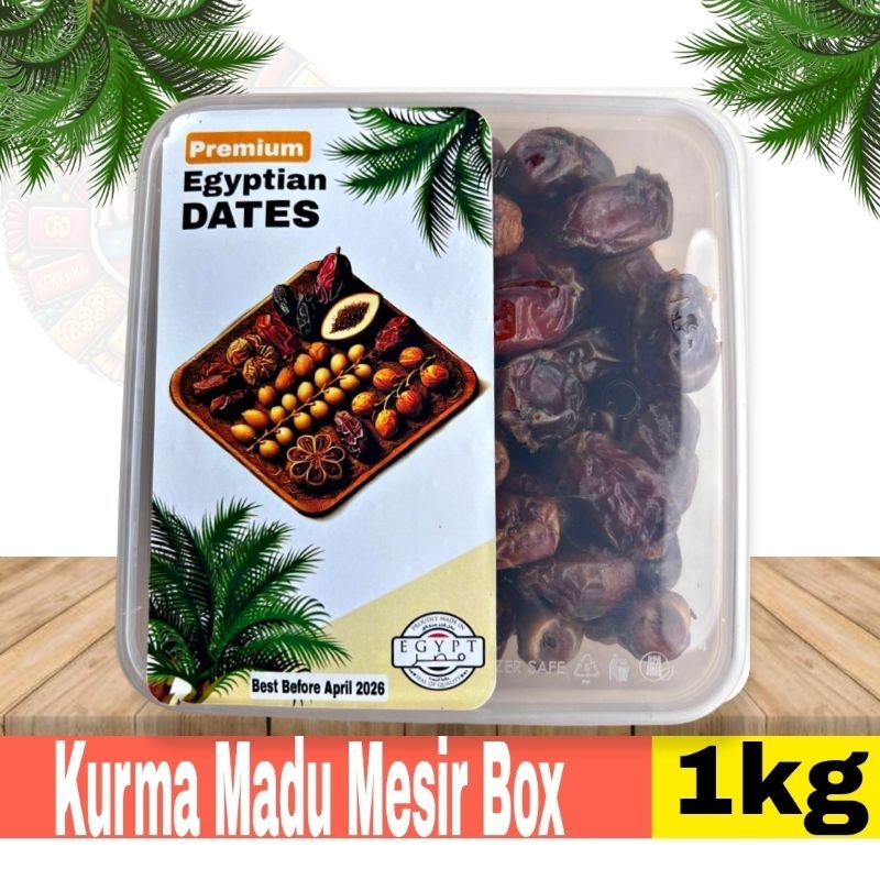 

Kurma Madu Mesir Premium Box 1kg