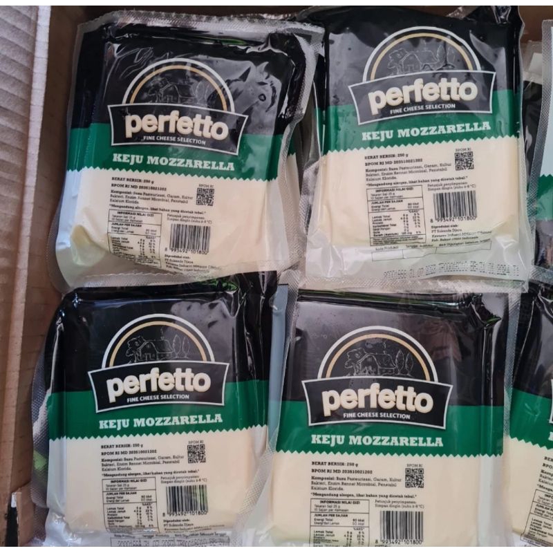 

PERFECTO KEJU MOZARELA 250 GR