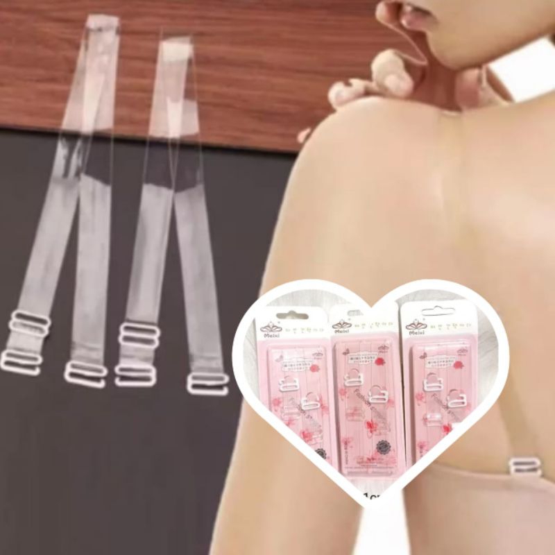 Tali Bra Transparan Tali Bra Bening Tali BH Bening Premium