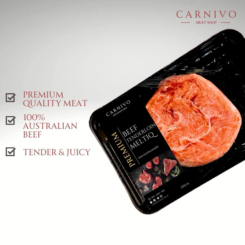 

BAH BEEF TENDERLOIN MELTIQ HEALTHY WAGYU