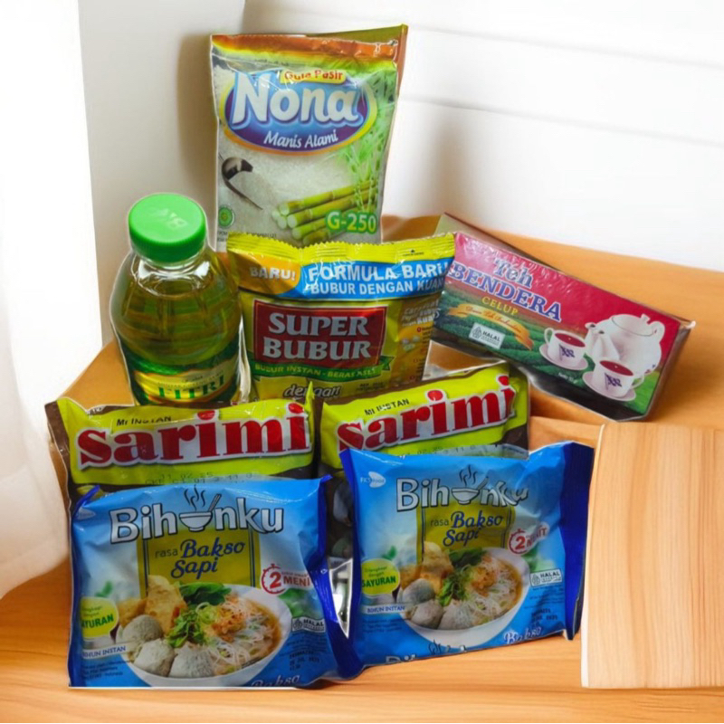 

(COD) Sembako Murah Berkah Paket C / Sembako Lengkap / Paket Hemat