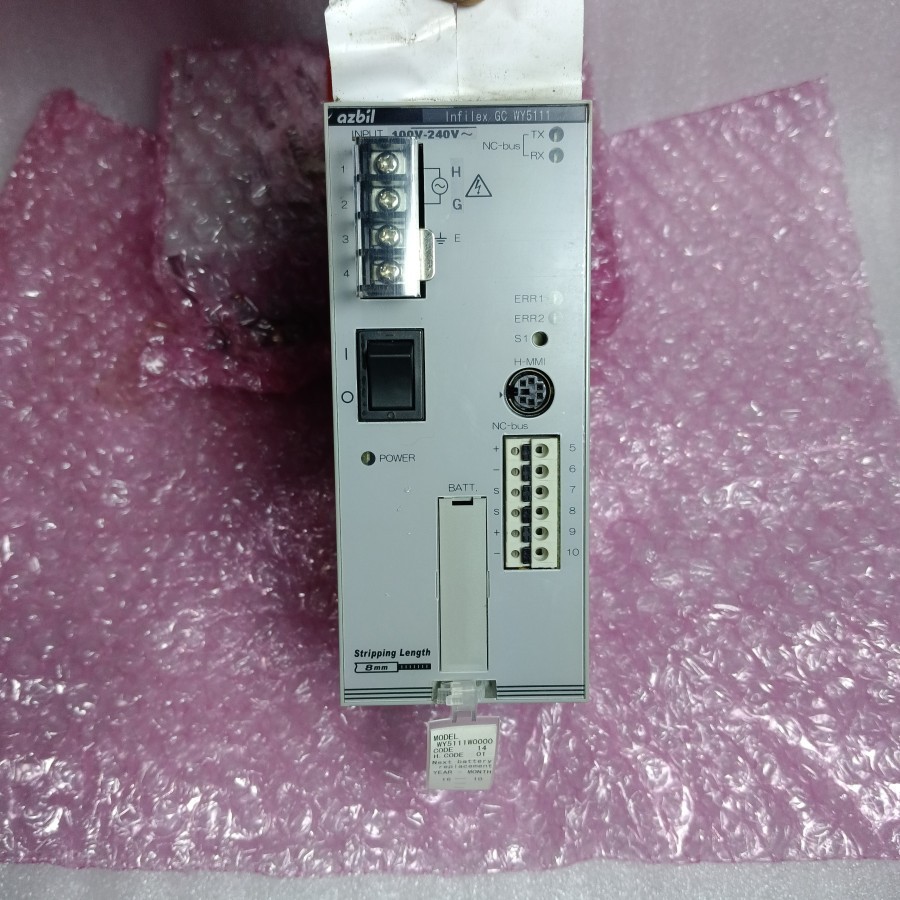AZBIL INFILEX GC WY5111 MULTIPURPOSE CONTROLLER AZBIL WY5111W0000 ORIGINAL YAMATAKE AZBIL JAPAN