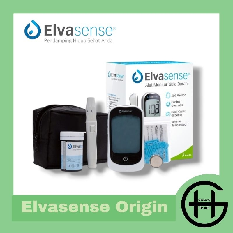 Alat Elvasense Origin  Alat Cek Gula Darah Elvasense Origin