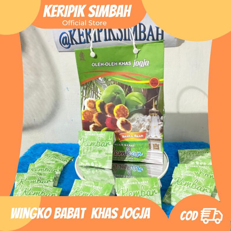 

Wingko Babat Kembar Khas Jogja Enak dan Nagih isi 10 biji