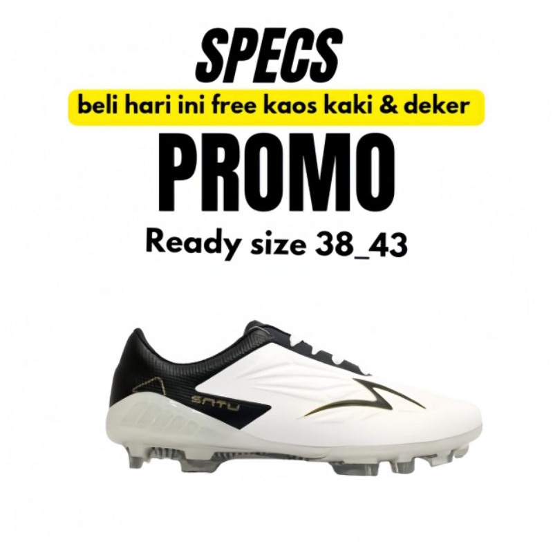 Terbaru Sepatu Bola Grade Original Specs One, Ewaklok, Reborn Termurah Best Seller dan bisa COD