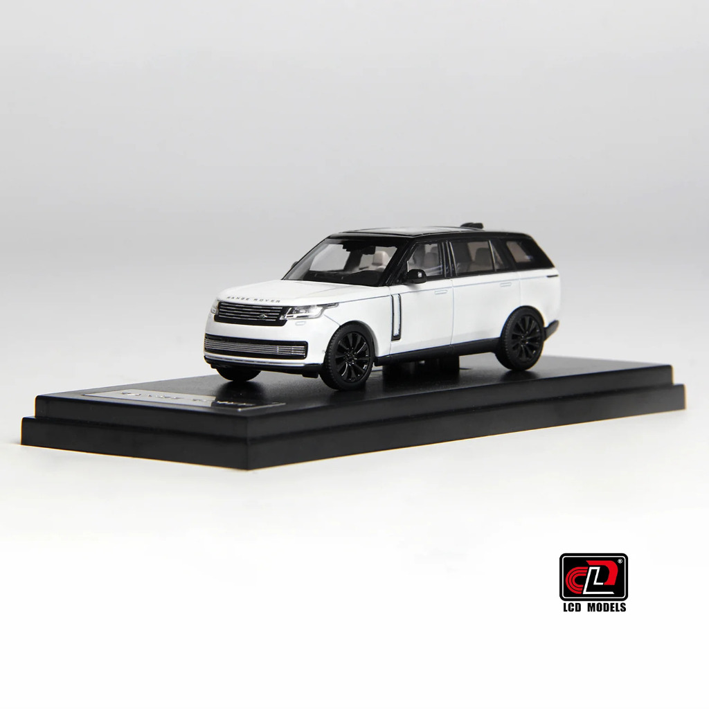 LCD64031-BW - LCD 1:64 Land Rover Range Rover - (White and Black)