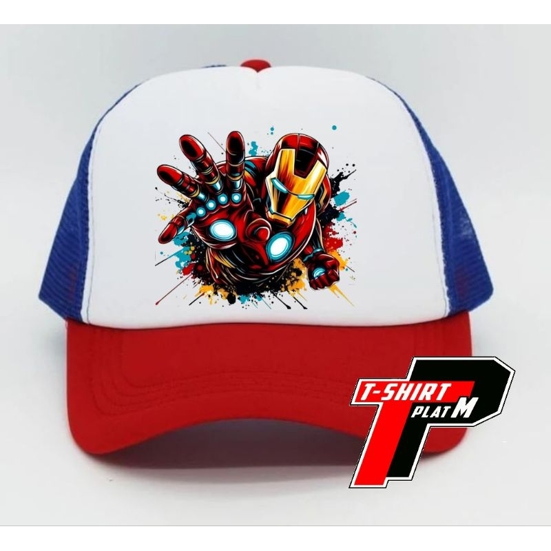 Topi Iron Man Art Bisbol