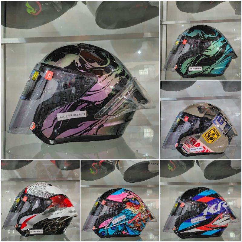 Helm Half Face NJS Kairoz GT Motif
