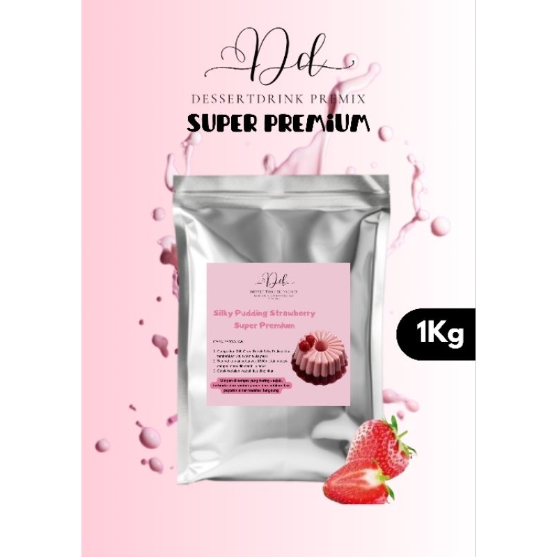 

Bubuk Silky Pudding Rasa STRAWBERRY 1Kg/1000Gram MURAH Super Premium Dessertdrink Premix / Bubuk Pudding Aneka Varian Rasa 1 Kg Super Premium / Silky Pudding / Silky Pudding Powder / Silky Bubuk Powder / Bubuk Silky Puding / Bubuk Puding / Puding Powder