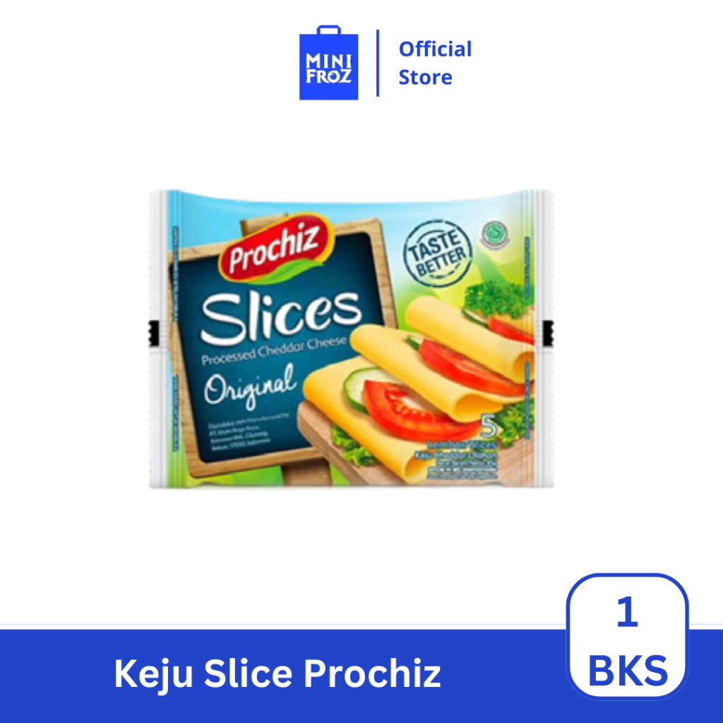 

PROCHIZ Cheddar Slice 5 & 10 Lembar - Keju Slice