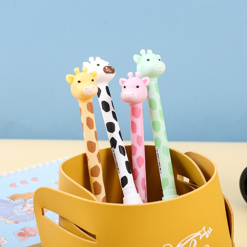 

❀SS❀ PEN GEL MOTIF ANIMAL JERAPAH / BOLPOIN GEL MOTIF ANIMAL GIRRAFE / PENA GEL MOTIF HEWAN GEMAS