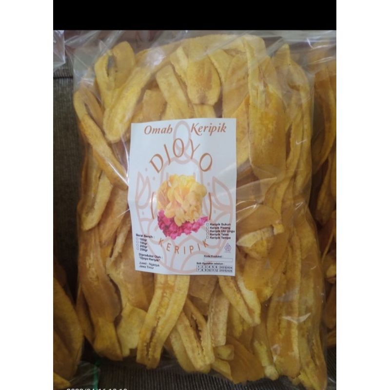 

Kripik pisang manis dan gurih