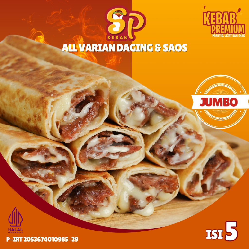 

# KEBAB JUMBO ALL VARIAN # SPKEBAB KEBAB DAGING SAPI SPkebab Daging Sapi ORIGINAL KEBAB PREMIUM KEBAB HALAL KEBAB SEDANG FROZEN KEBAB BEEF KEBAB CHICKEN KEBAB LAMB KEBAB SEDANG ISI 5 AUTHENTIC TURKI CEMILAN FROZEN