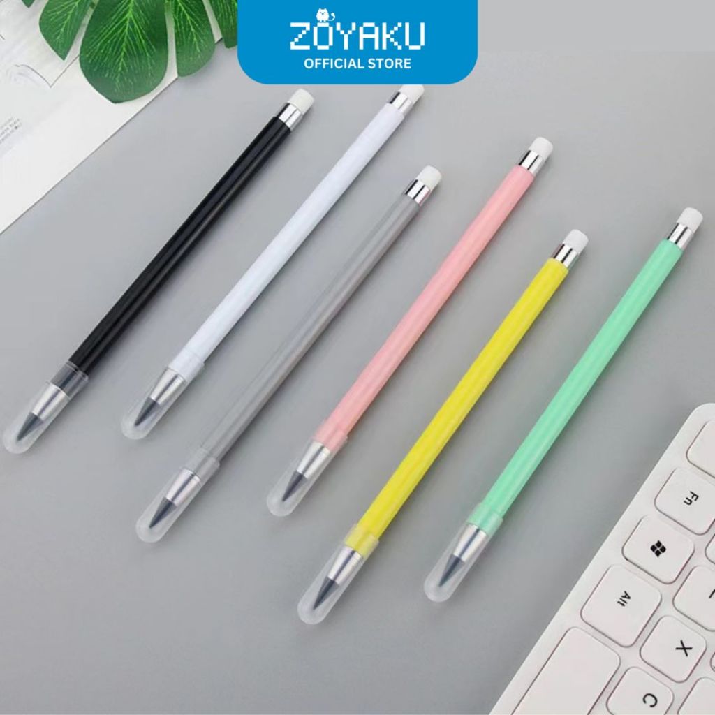 

(1pcs) Pensil Abadi Tanpa Batas Set Penghapus Eternal Pencil Alat Tulis Aesthetic Sekolah STY7067