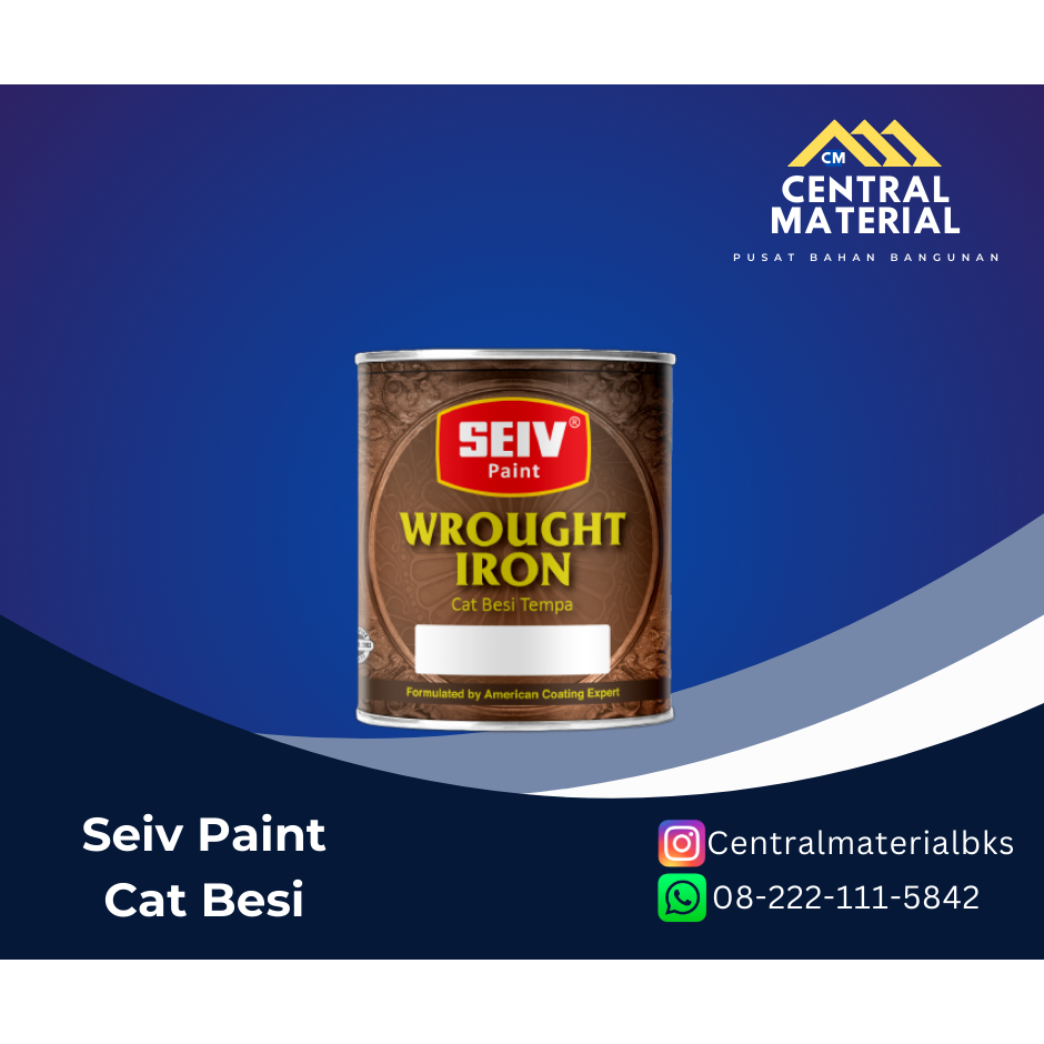 Seiv Paint Cat Besi Wrought Iron