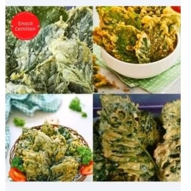 

KERIPIK BAYAM 500GR (1/2KG) / PEYEK BAYEM