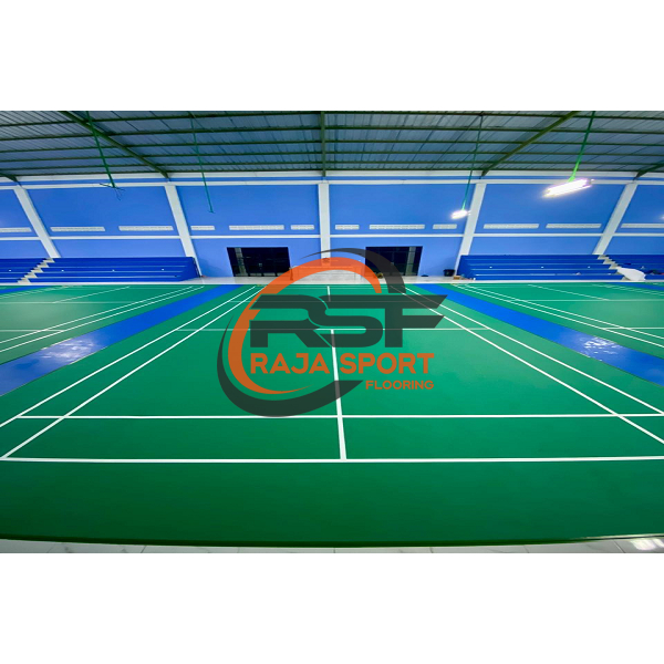 Karpet Badminton Berkualitas Raja Sport Flooring