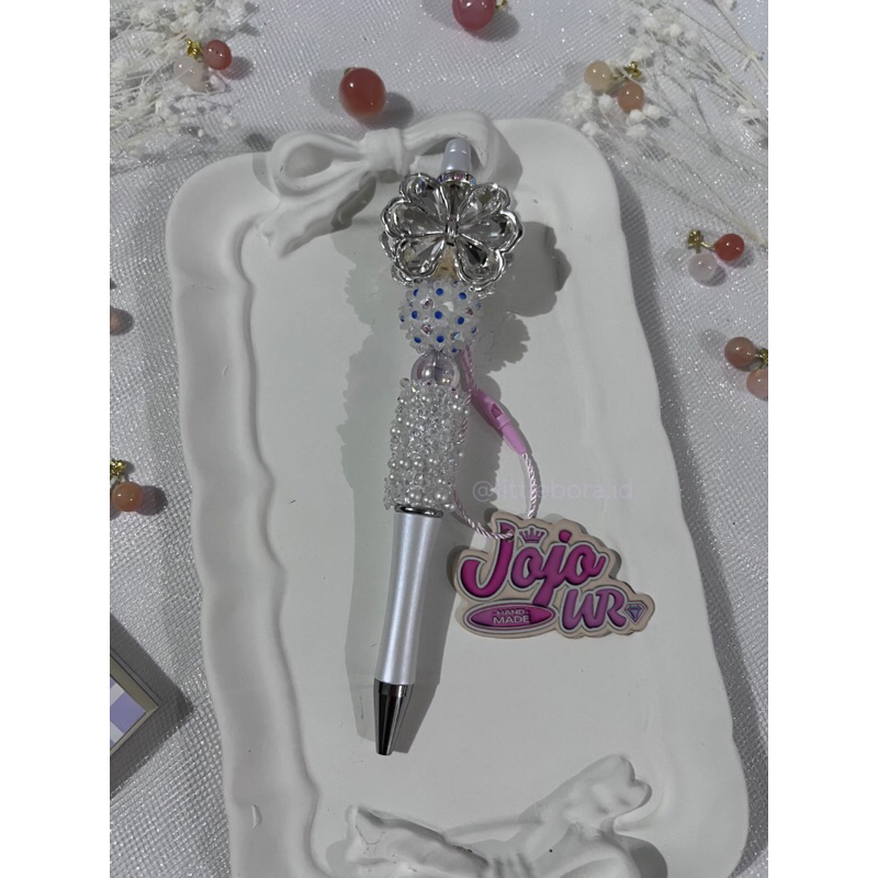 

DIY Pen White Flower / Pen Cantik / Beaded Pen