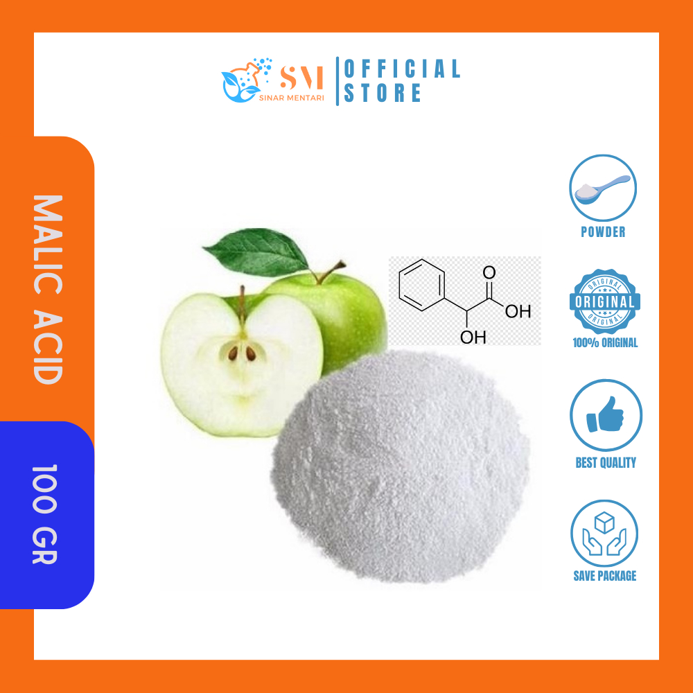 

Malic Acid / DL Malic Acid / Asam Malat 100gr