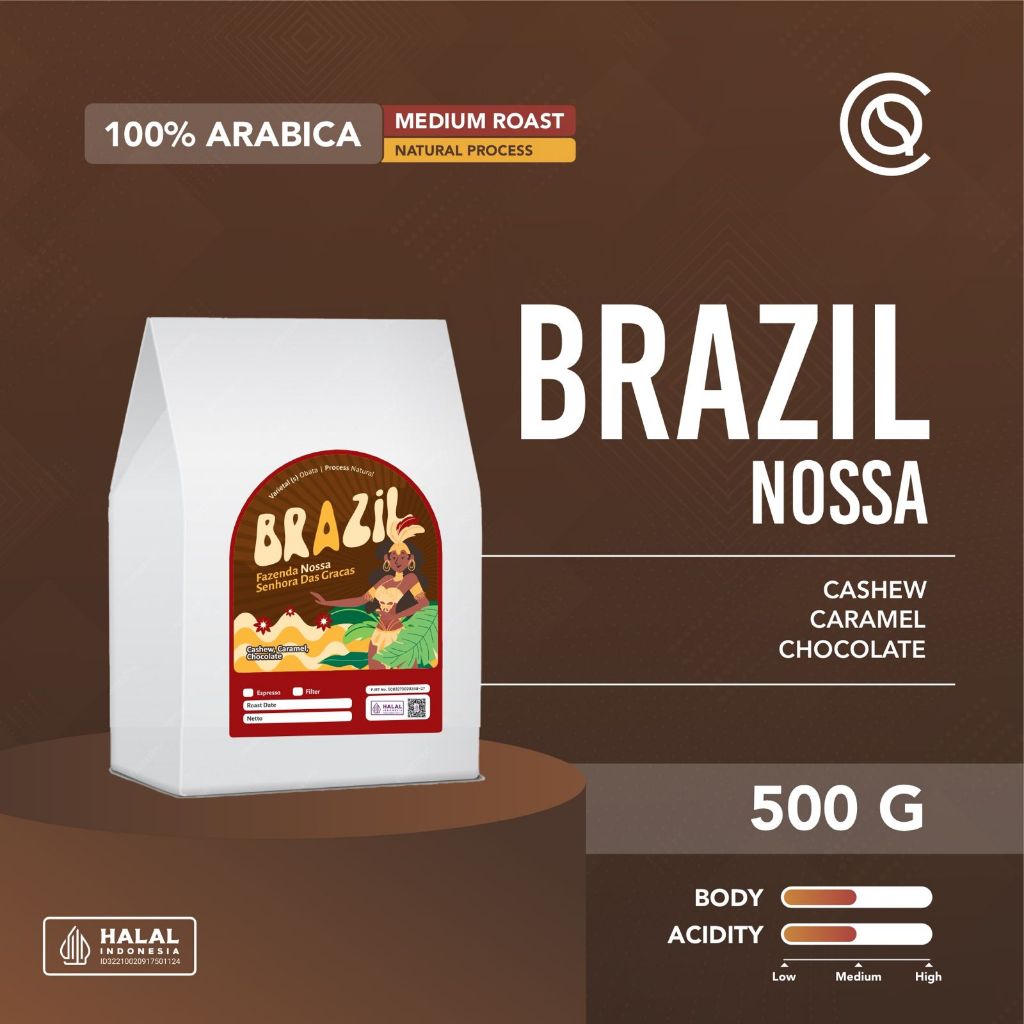 

NOAH'S BARN BRAZIL Fazenda Nossa Senhora de Gracas Espresso 500gr