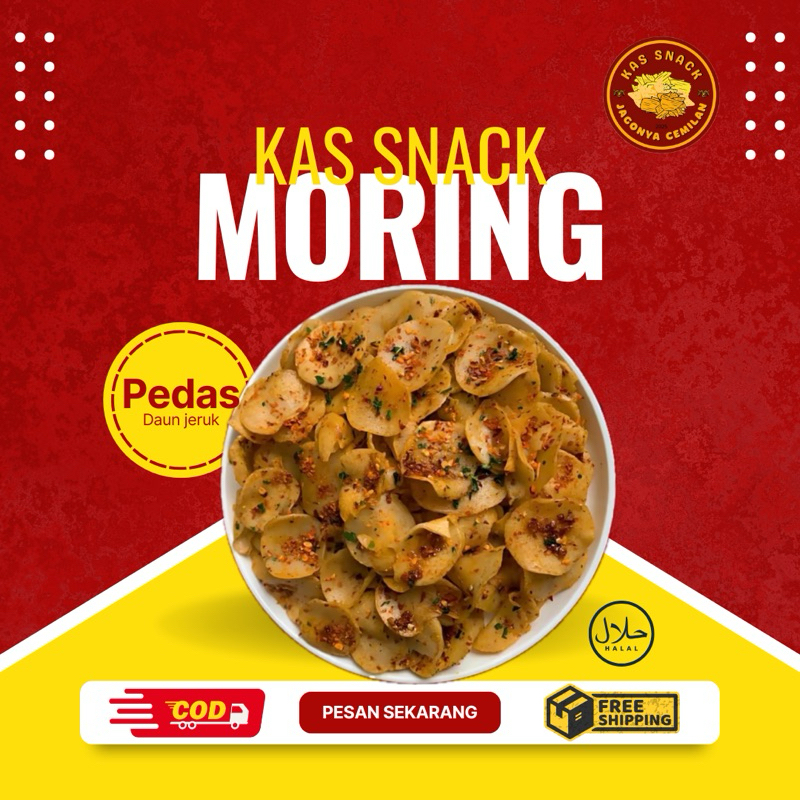 

Moring Pedas KASsnack gurih pedas nikmat