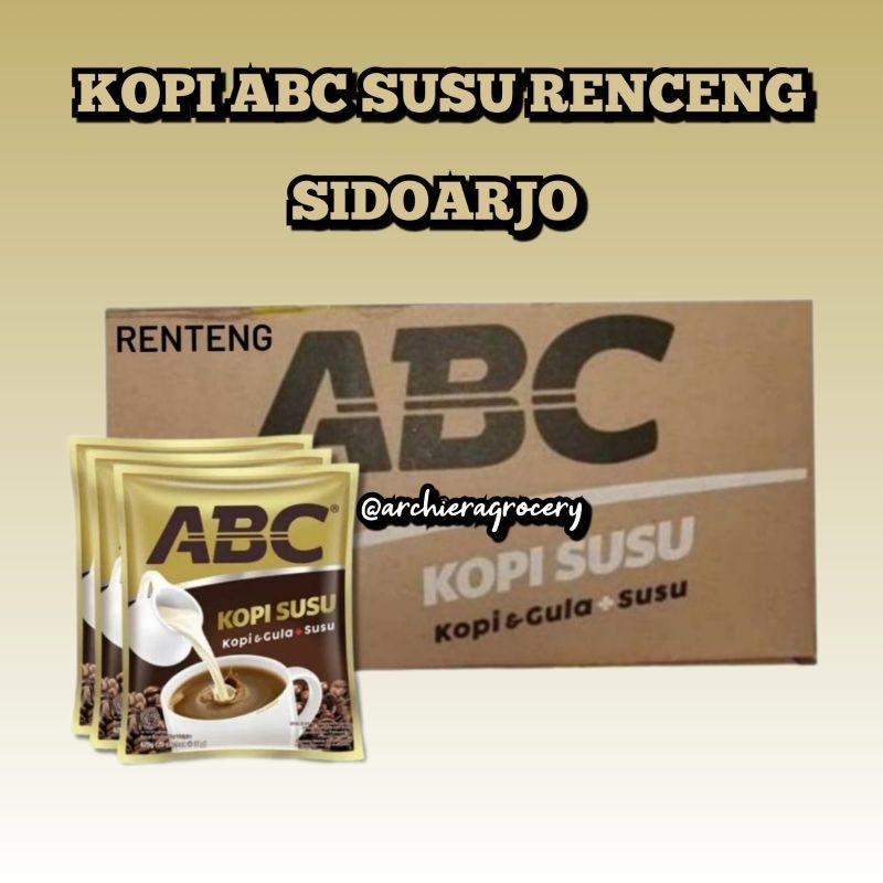 

KOPI ABC SUSU BAG 1DUS ISI 120 SACHET